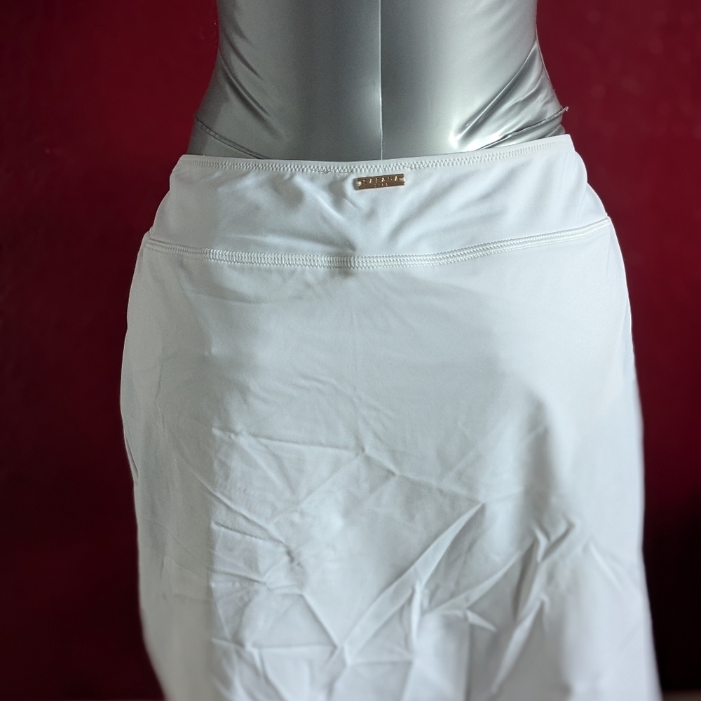 CABANA LIFE White Longer Swim Skirt UPF 50+UV protection - Essential - NEW - Picture 5 of 17